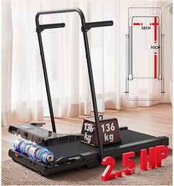 Tapis roulant elettrico salvaspazio