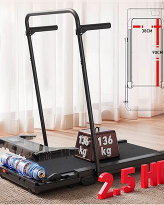 Tapis roulant elettrico salvaspazio