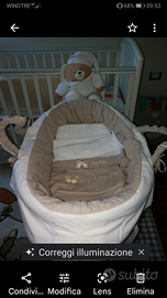 Cesta porta enfant nanan linea tato con supporto