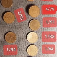 N.17 Monete da 200 Lire Italiane