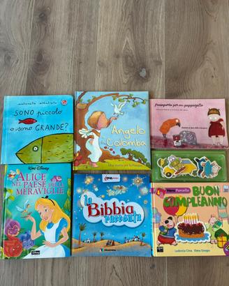 6 libri per bambina