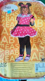 costume carnevale bambina Minnie 3 anni