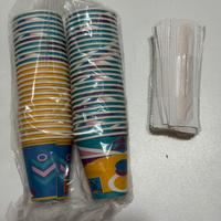 Bicchierini caffè 85ml + palettine per il caffe