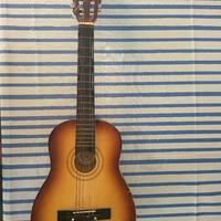 chitarra acustica legno bambini
