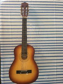 chitarra acustica legno bambini