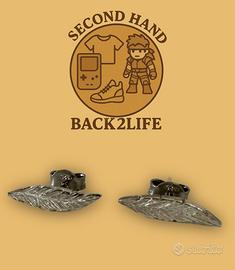 Orecchini Piuma Argento 925