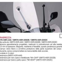 Parabrezza + Paramani per Honda SH 125i - NUOVO