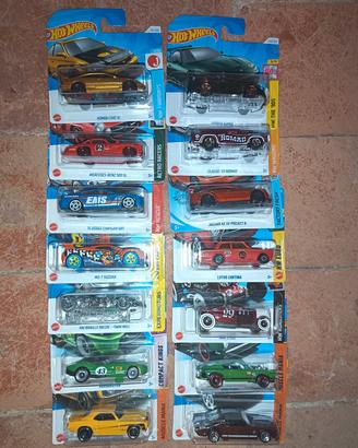 lotto 14 hot wheels Factory error