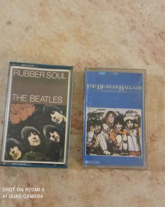 The Beatles Rubber Soul e Ballads audiocassette us