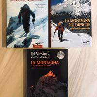 Lotto libri Montagna Ed Viesturs e David Roberts