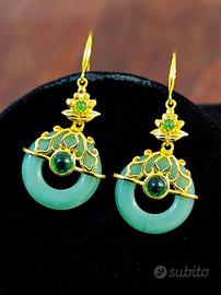 orecchini stile orientale retrò 
