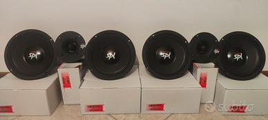 NUOVI: 4 WOOFER CIARE CM202SPL + 2 TWEETER CT382 