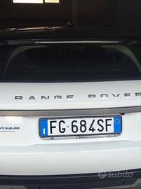 Macchina Ranger Rover  32mila km anno 2017.