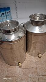 contenitori alimentari in acciaio inox 50L