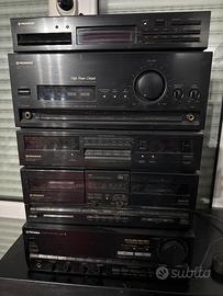 Impianto hifi pioneer anni 90