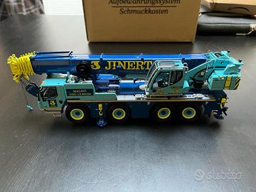 Modellino autogru in metallo 1/50