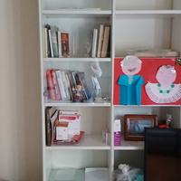 libreria  con cassetti 