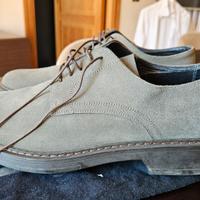 Florsheim Derby - pelle scamosciata colore tortora
