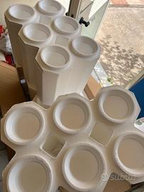 Porta bottiglie polistirolo