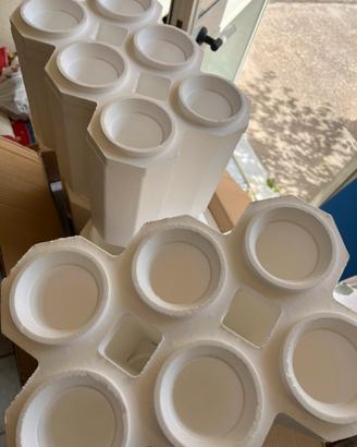 Porta bottiglie polistirolo