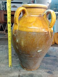 giara quattro manici in terracotta antica 
