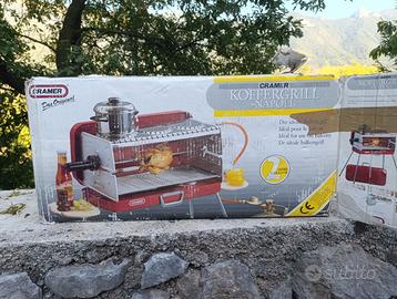 Barbecue / Fornello a gas portatile Cramer modello