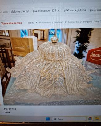 Plafoniera vintage