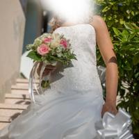 Abito Sposa taglia 42 44 modificabile - con velo
