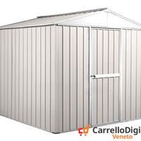 Box deposito lamiera di Acciaio 275x175 bianco