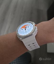 SAMSUNG Watch Ultra 2025 LTE bianco + accessori 