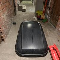 Baule box auto + barre e kit di atacchi