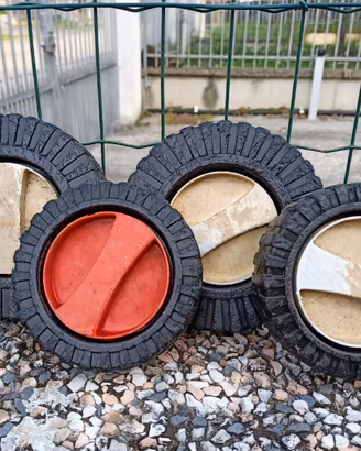 SET RUOTE CESTO TAGLIAERBA HONDA HRE 370 P