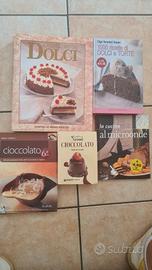 5 LIBRI NUOVI DI RICETTE DOLCI
