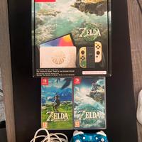 Bundle Nintendo Switch OLED Zelda Limited Edition