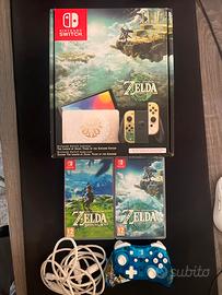 Bundle Nintendo Switch OLED Zelda Limited Edition