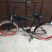 Bicicletta Custom Unica – Stile Harley, Comfort e