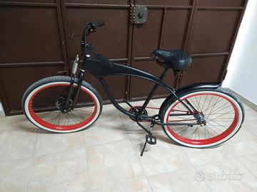 Bicicletta Custom Unica – Stile Harley, Comfort e
