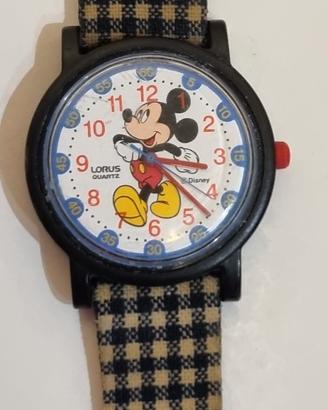 Orologio Lorus Mikey Topolino funzionante