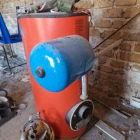 Caldaia a diesel più cisterna