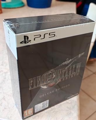 gioco ps5 Final fantasy 7 Deluxe edition