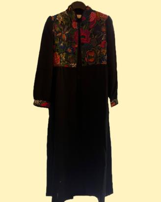 Abito vintage anni 70 floreale