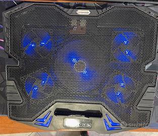 Base Raffreddamento Notebook - 5 Ventole