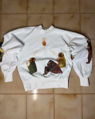 Jesus is king crewneck white Yeezy yzy