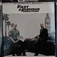 Film blu ray 4k:Fast and furious Hobbs e Show 