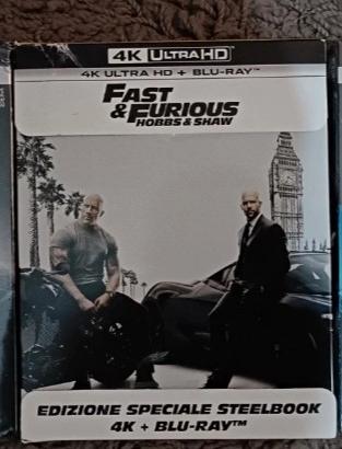 Film blu ray 4k:Fast and furious Hobbs e Show 