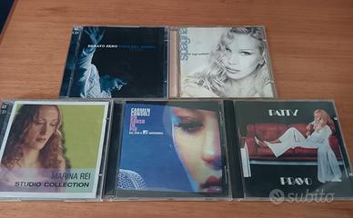 6 CD pop italiano: Spagna, Consoli, Rei e altri.