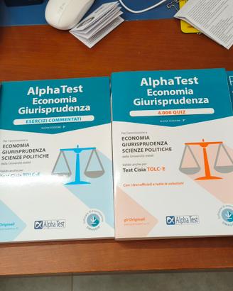 alpha test economia e giurisprudenza