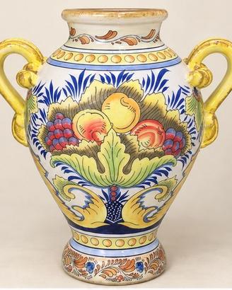 Anfora in ceramica decorata