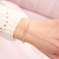 Bracciale A Little Beautiful Friend Rosa Gold Char