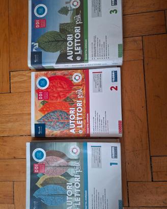 Libri Autori e Lettori più 1, 2, 3 con allegati